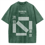 Shibuya Tokyo Vintage Washed T-shirt