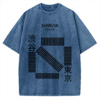 Shibuya Tokyo Vintage Washed T-shirt