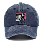 Live Fast Eat Trash Washed Cap