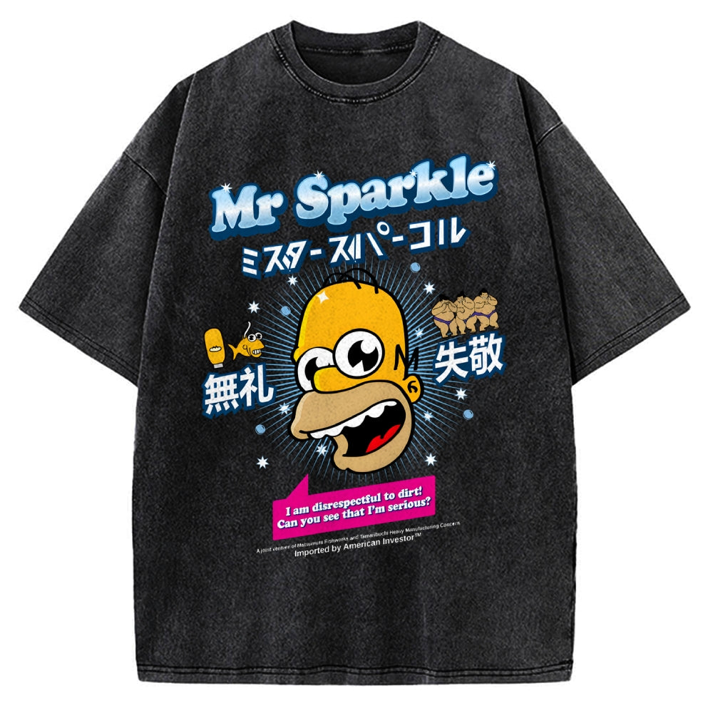 Sparkle Tiedye Vintage Washed T-shirt