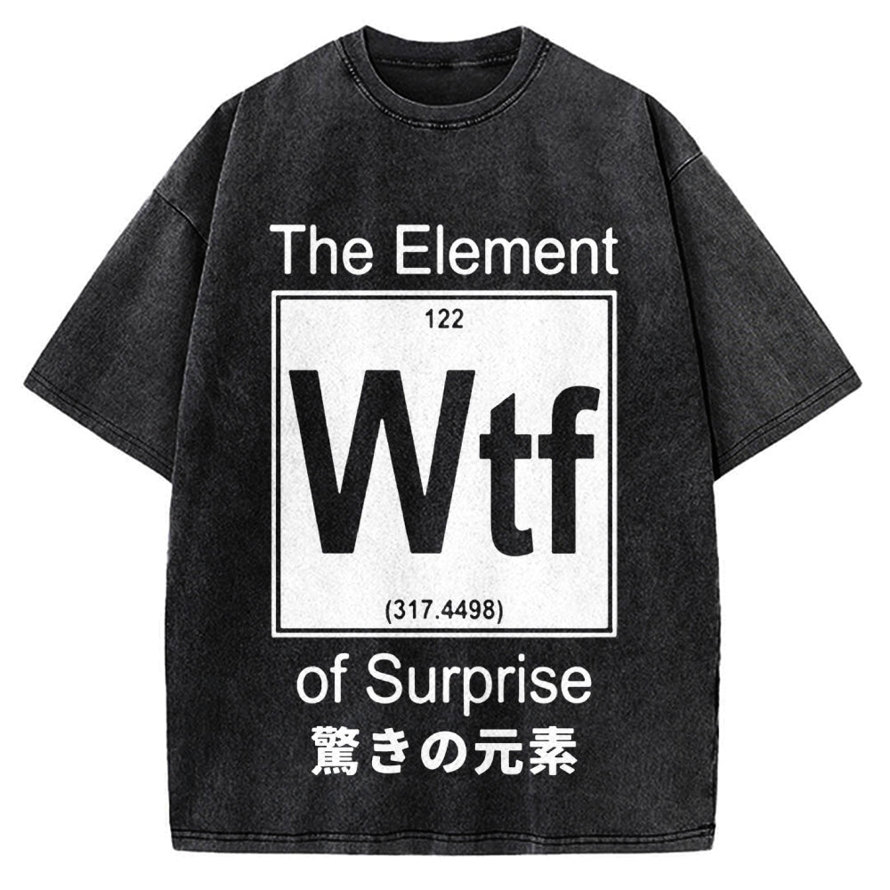 The Element Of Surprise Vintage Washed T-shirt