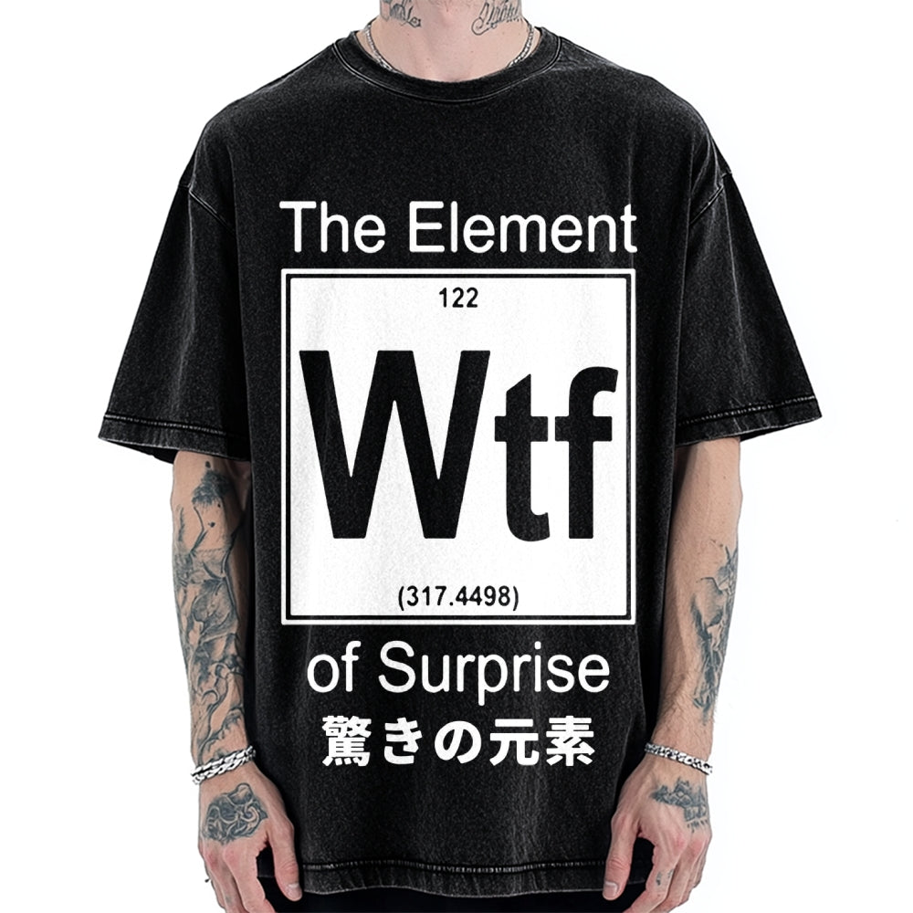 The Element Of Surprise Vintage Washed T-shirt