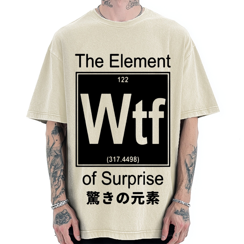The Element Of Surprise Vintage Washed T-shirt