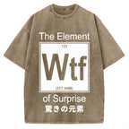 The Element Of Surprise Vintage Washed T-shirt