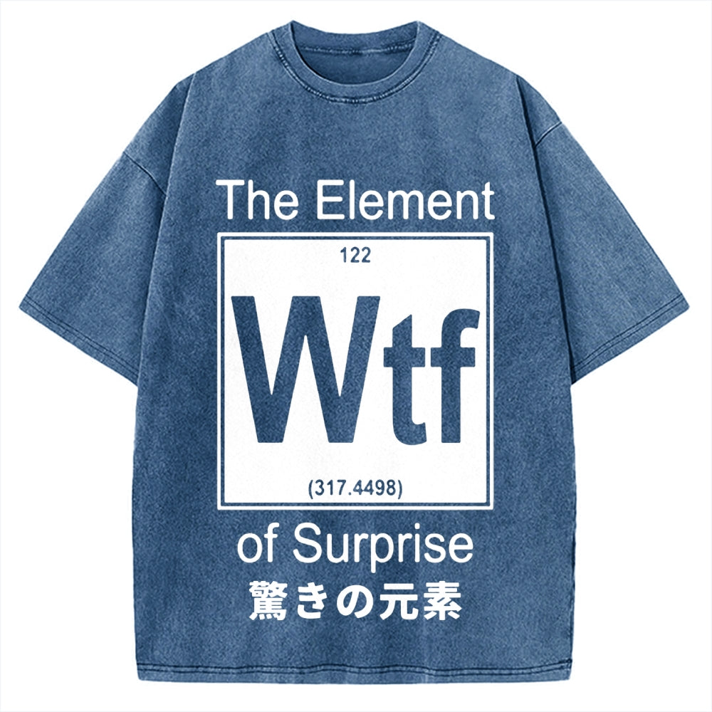 The Element Of Surprise Vintage Washed T-shirt