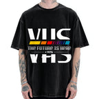 VHS 1976 The Future Is Here Vintage Washed T-shirt