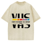 VHS 1976 The Future Is Here Vintage Washed T-shirt