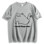 I Need Ibuprofen Funny Cat Unisex T-shirt