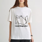 I Need Ibuprofen Funny Cat Unisex T-shirt