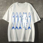 White Cat Company Cotton casual T-shirt