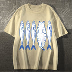White Cat Company Cotton casual T-shirt
