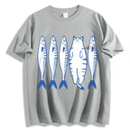 White Cat Company Cotton casual T-shirt
