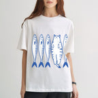 White Cat Company Cotton casual T-shirt