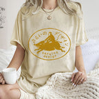 Unisex Vintage Japanese Monkey Pig Printed Washed Tee
