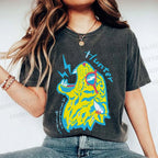 Unisex Hunter Printed Washed Tee