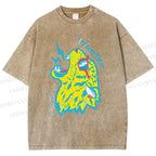 Unisex Hunter Printed Washed Tee
