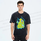 Unisex Hunter Printed Washed Tee