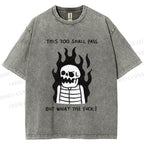 Unisex This Too Shall Pass Printed Washed Tee
