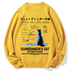Schrodinger's Cat Escape Plan Cotton Sweatshirt