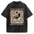 Crows Before Bros Vintage Washed T-shirt