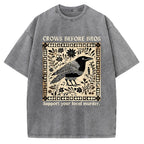 Crows Before Bros Vintage Washed T-shirt