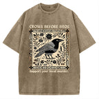 Crows Before Bros Vintage Washed T-shirt