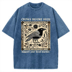 Crows Before Bros Vintage Washed T-shirt