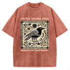 Crows Before Bros Vintage Washed T-shirt