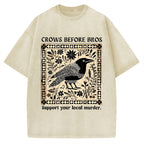 Crows Before Bros Vintage Washed T-shirt