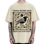 Crows Before Bros Vintage Washed T-shirt