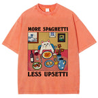 More Spaghetti Less Upsetti Washed T-Shirt