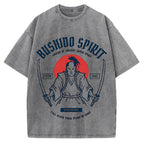 Bushido Spirit Samurai Vintage Washed T-shirt