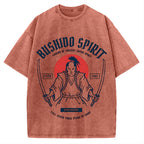 Bushido Spirit Samurai Vintage Washed T-shirt
