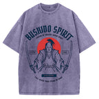 Bushido Spirit Samurai Vintage Washed T-shirt