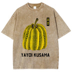 Yayoi Kusama  Vintage Wash Japanese Design T-Shirt