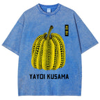 Yayoi Kusama  Vintage Wash Japanese Design T-Shirt
