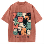 Cute kitten Vintage Washed T-shirt