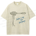 Unisex Pasta Is Love Language Printed Washed Tee