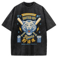 Tiger Baseball Spirit Vintage Washed T-shirt