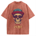 Skull Vintage Washed T-shirt