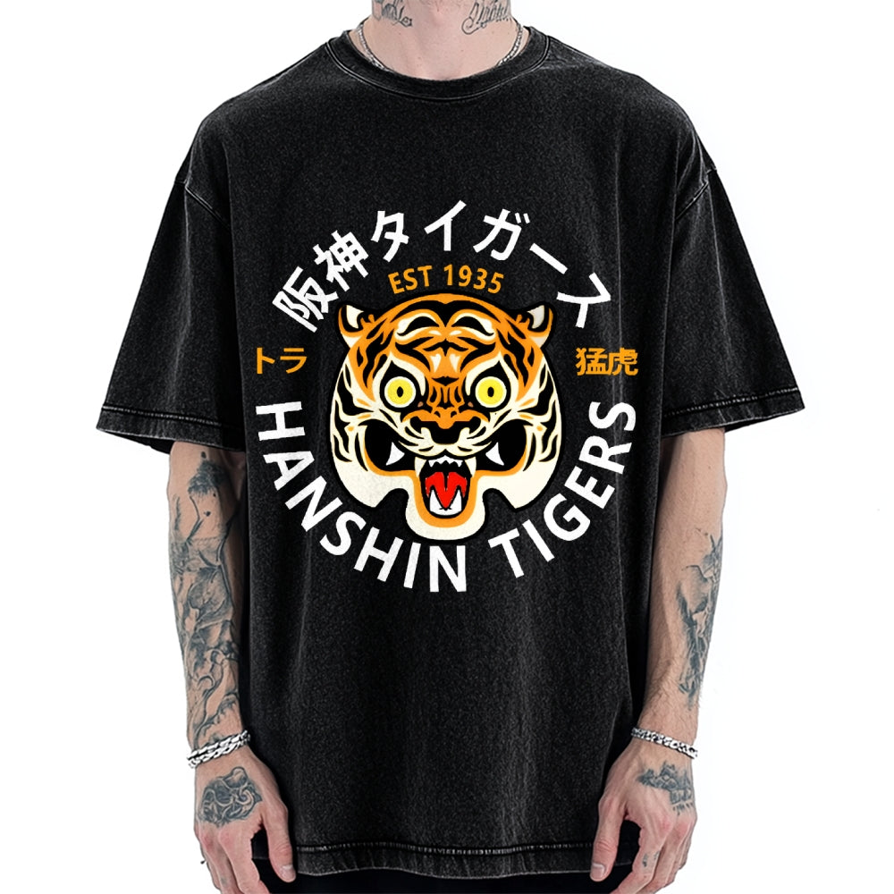 Hanshin Tigers Vintage Washed T-shirt