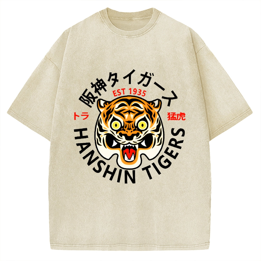 Hanshin Tigers Vintage Washed T-shirt