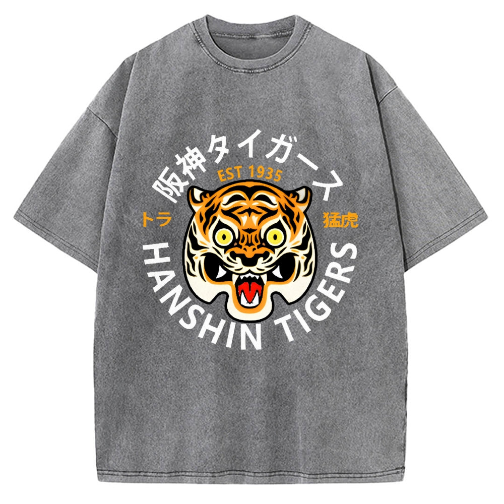 Hanshin Tigers Vintage Washed T-shirt