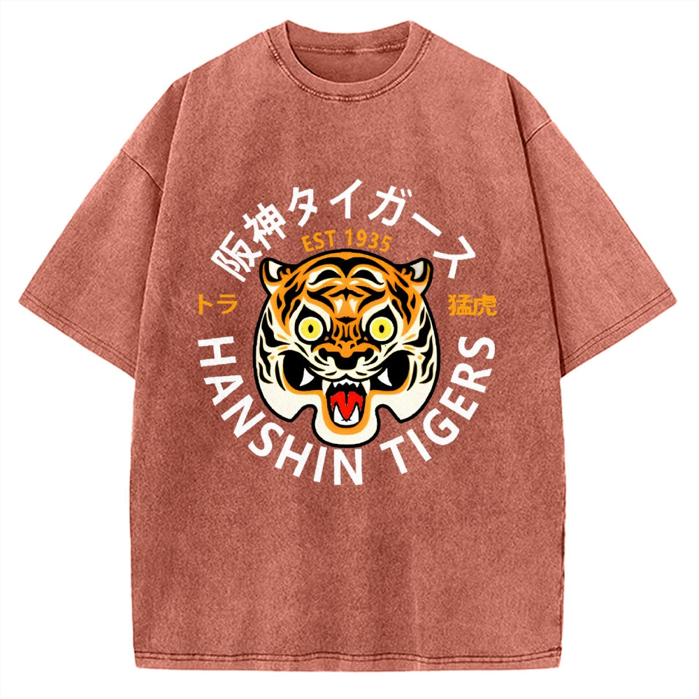 Hanshin Tigers Vintage Washed T-shirt