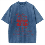 Panda Fortune cookie Graphic Vintage Washed T-shirt