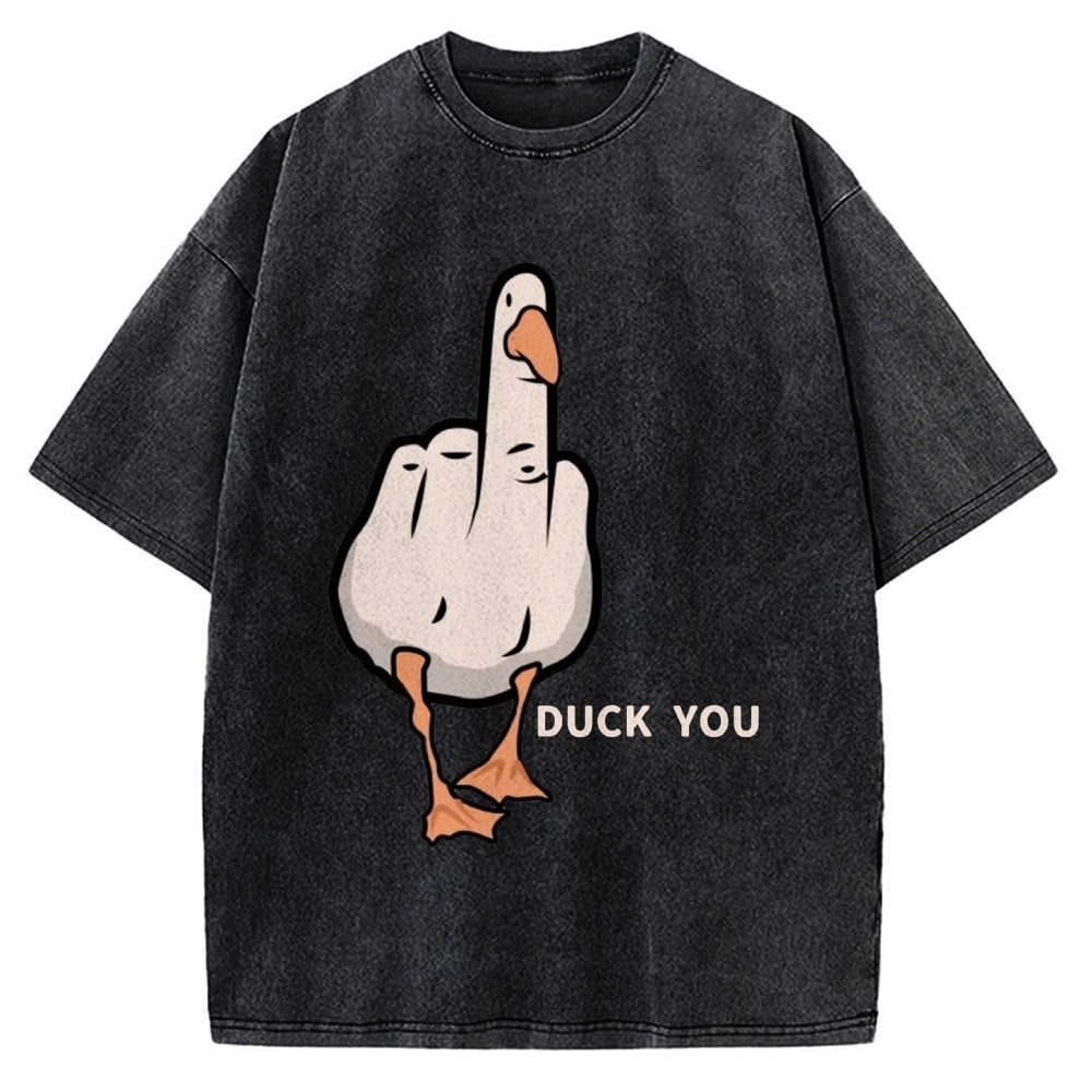 Duck You Vintage Washed T-shirt