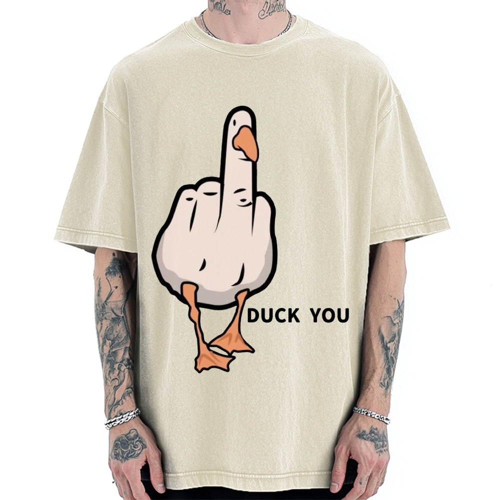 Duck You Vintage Washed T-shirt