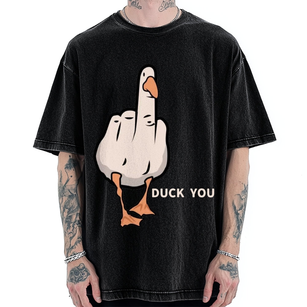 Duck You Vintage Washed T-shirt