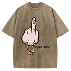 Duck You Vintage Washed T-shirt