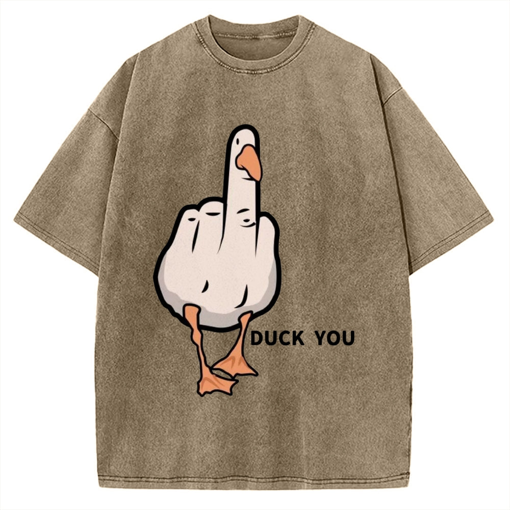 Duck You Vintage Washed T-shirt